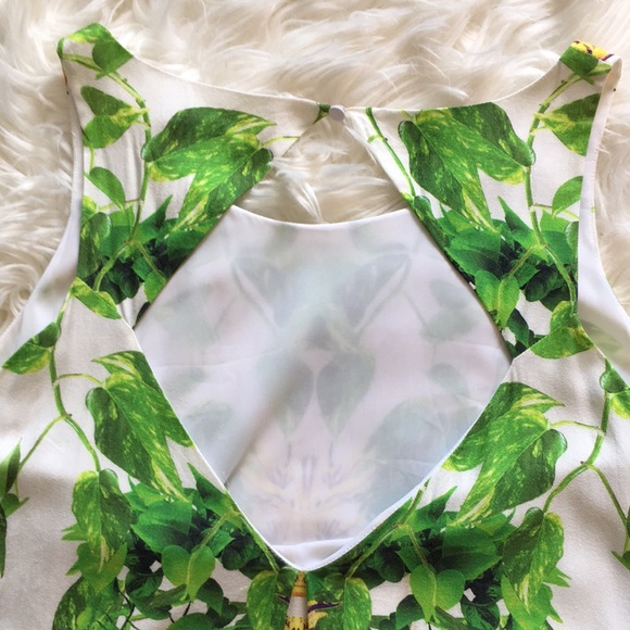 Alice + Olivia “Sunburst Palm” Mini Dress - Picture 9 of 16